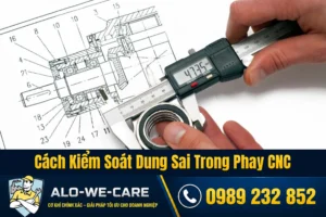 Cách kiểm soát dung sai trong phay CNC