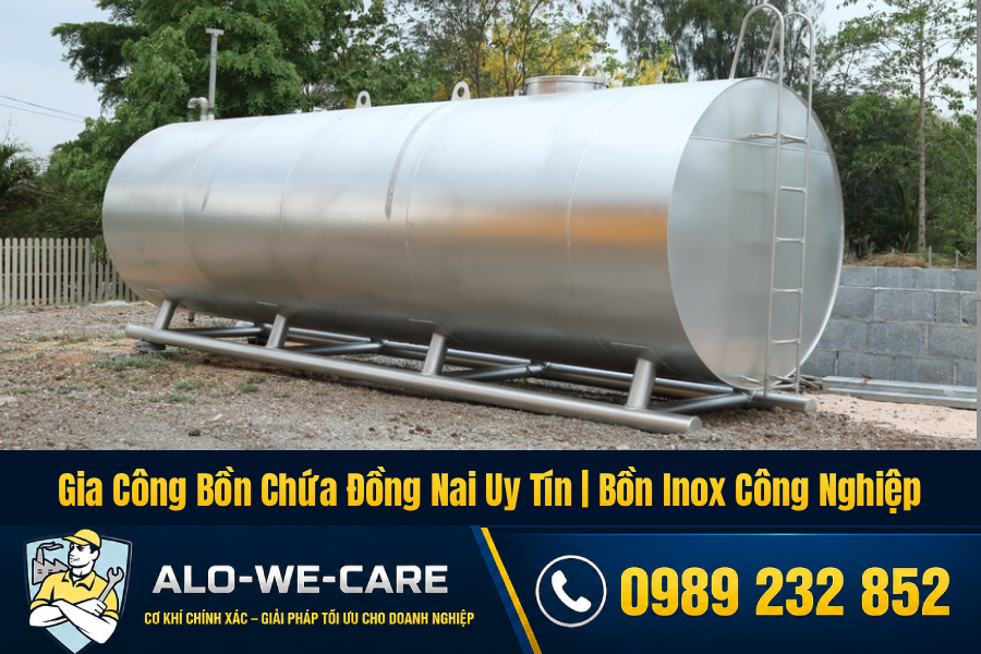 Gia công bồn chứa Đồng Nai